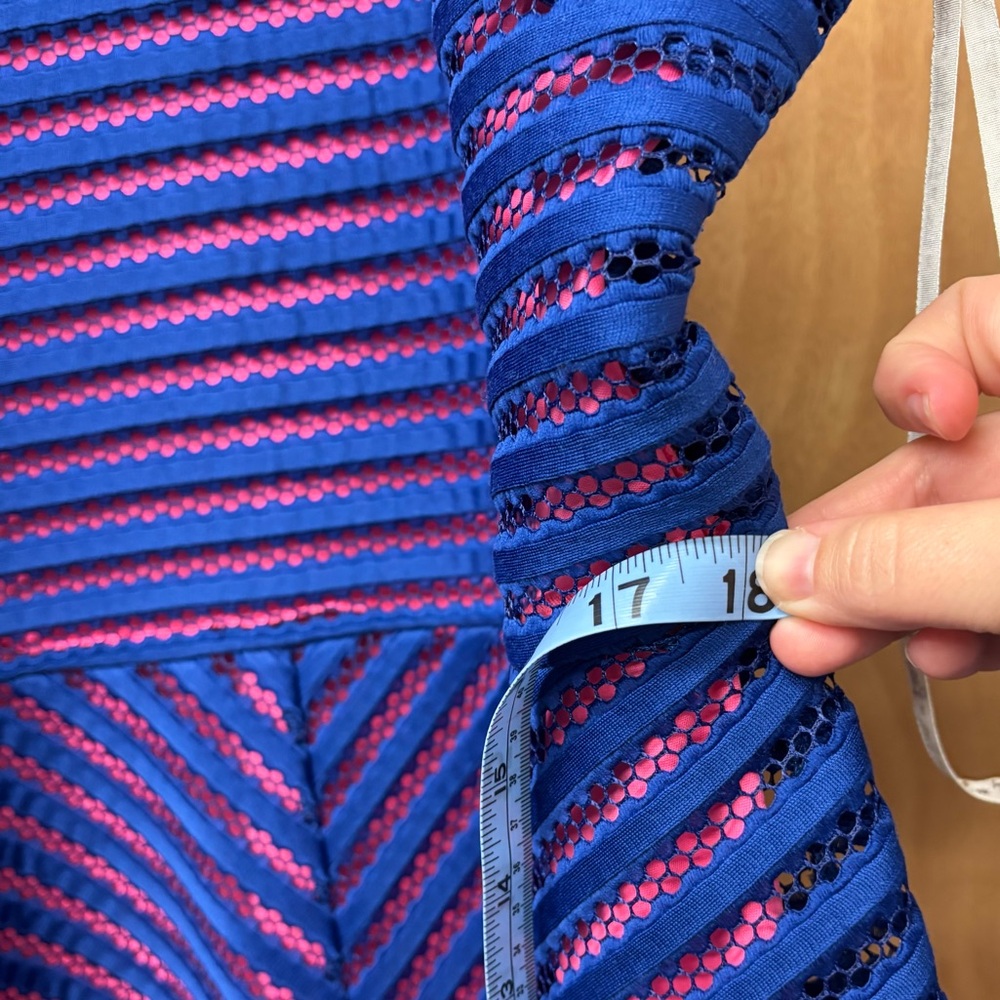 Lilly Pulitzer Blue and Pink Dress - Picture 10 of 15